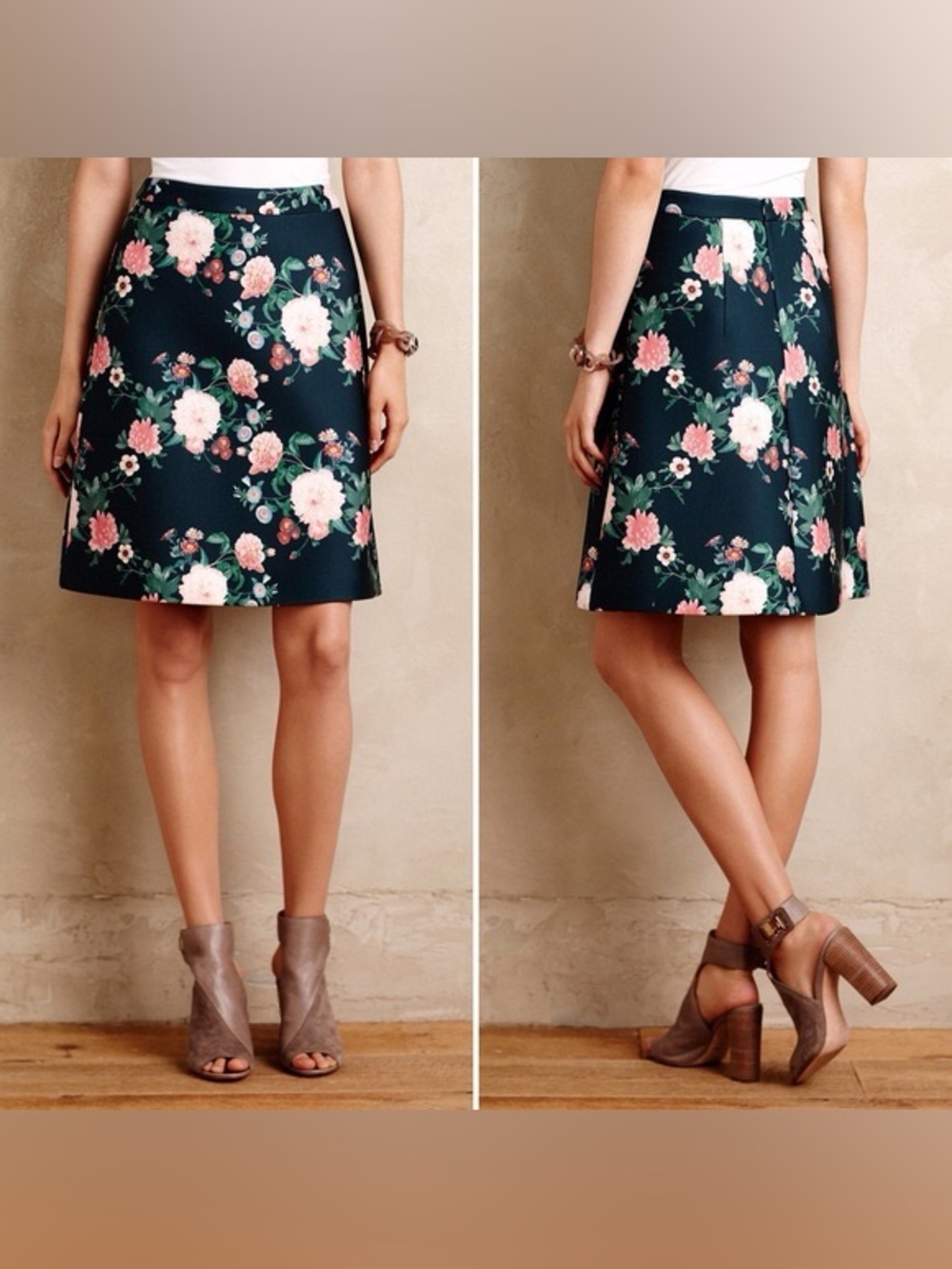Erin by Erin Fetherston Women's Garden Bloom Skirt Size 8